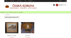 Desktop Screenshot of ceskakoruna.cz